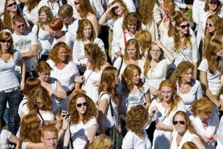 В Нидерландах прошел фестиваль для рыжих